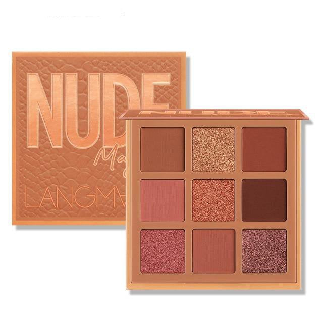 9 Colors Nude Eyeshadow Makeup Palette